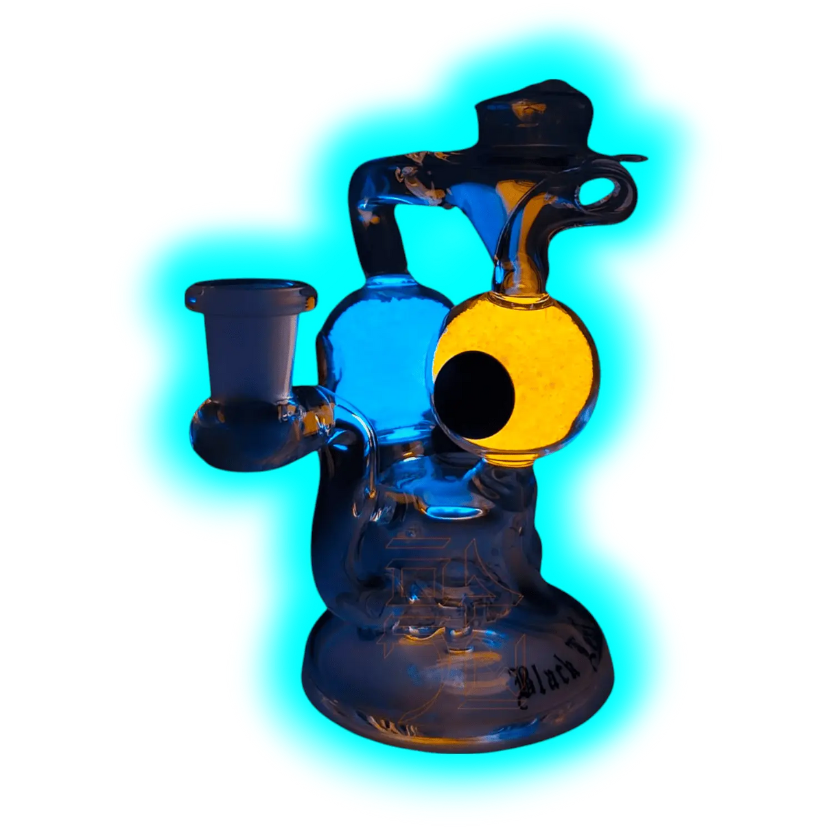 Black Leaf Recyclebong Glow in the Dark Balls