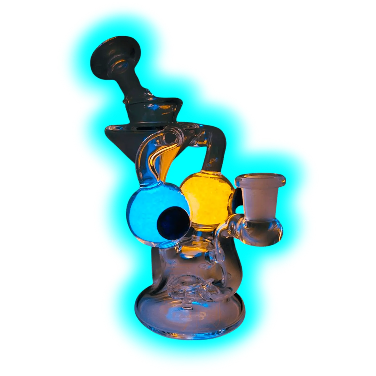 Black Leaf Recyclebong Glow in the Dark Balls