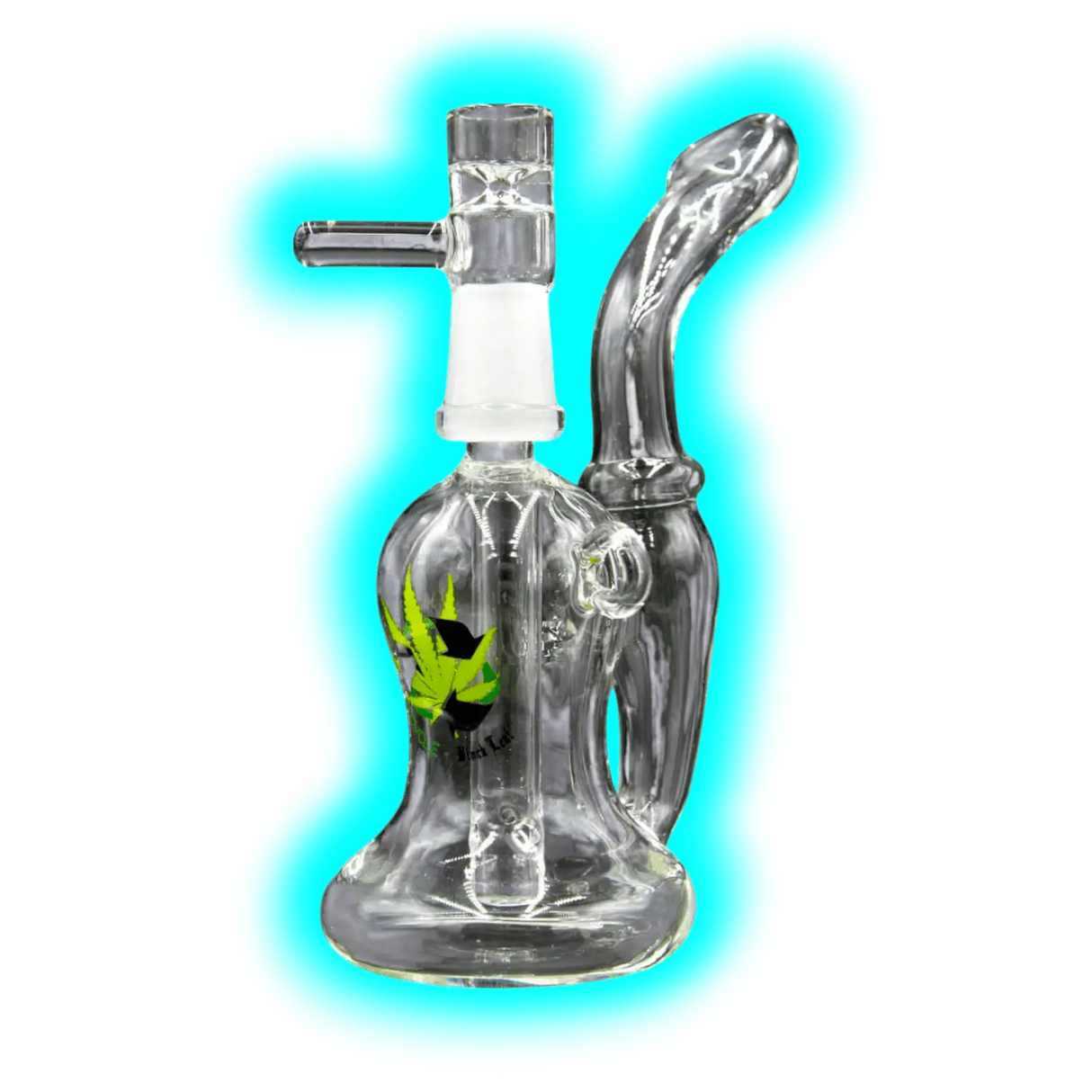 Black Leaf Recycler Diffusor Glaspipe Straight Cut