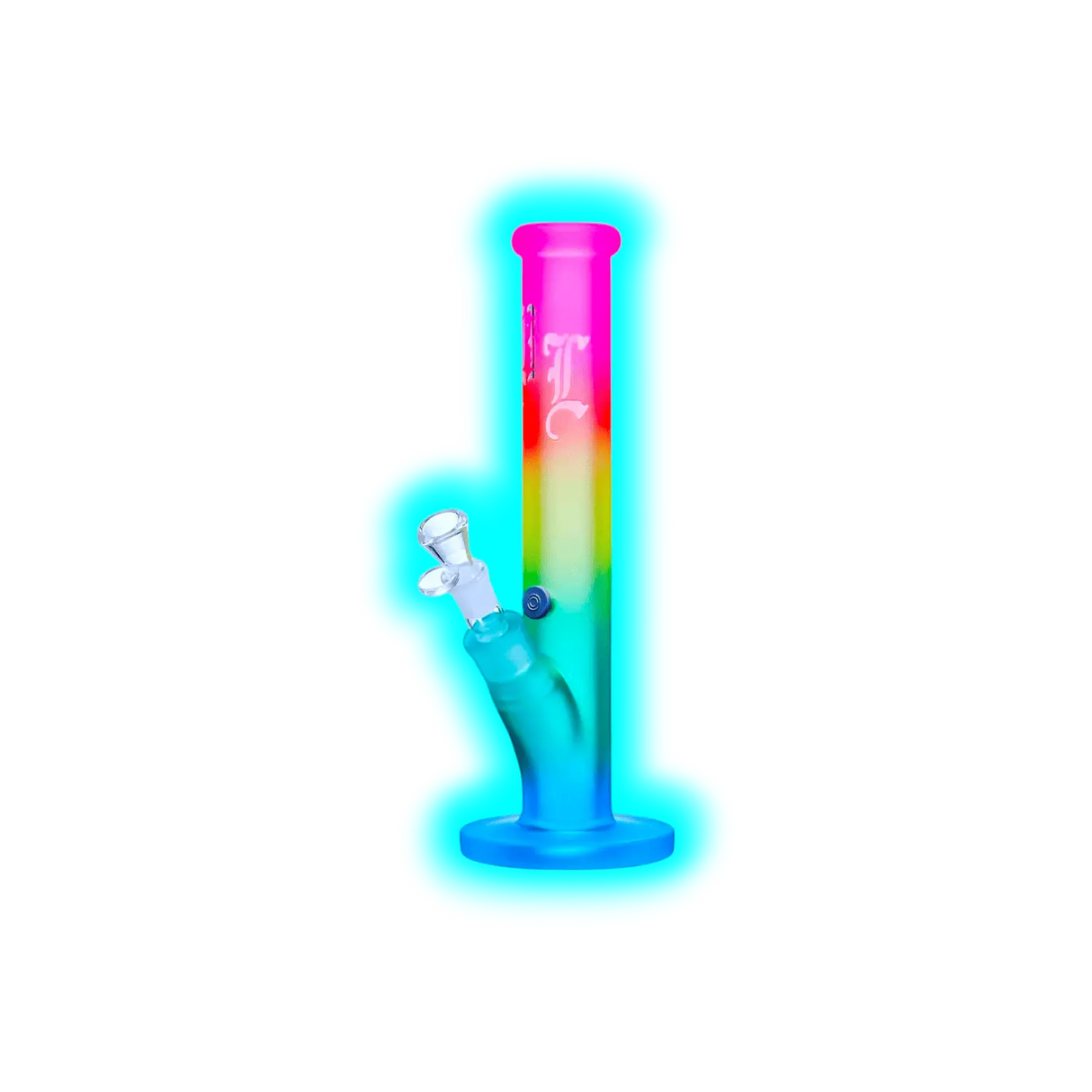 Black Leaf Regenbogen Bong 35cm