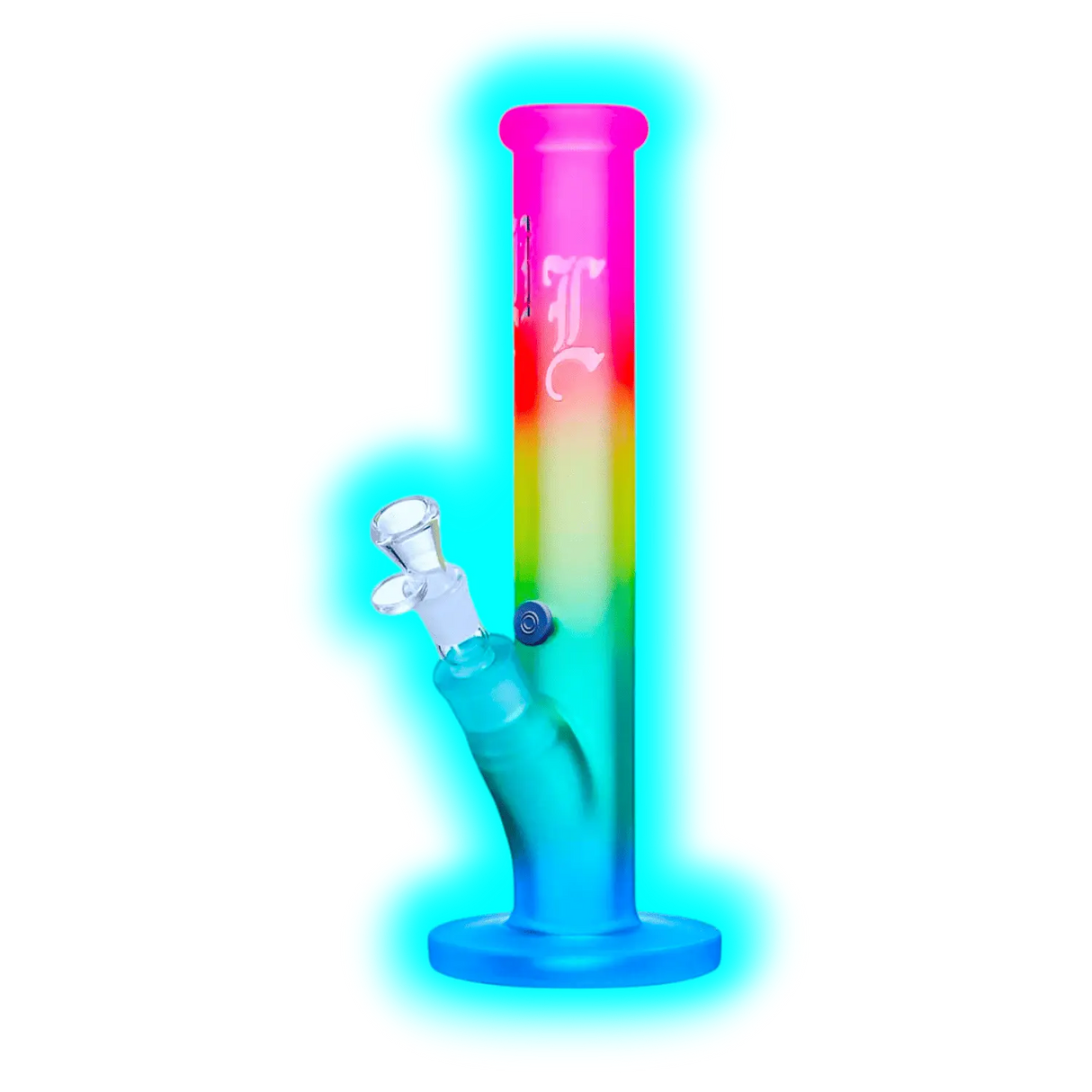 Black Leaf Regenbogen Bong 35cm