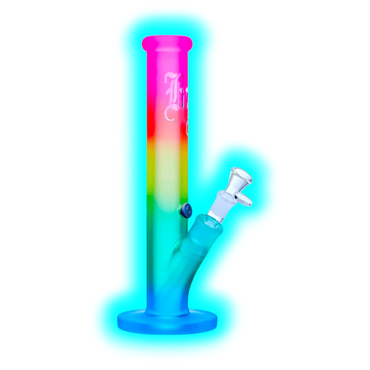 Black Leaf Regenbogen Bong 35cm