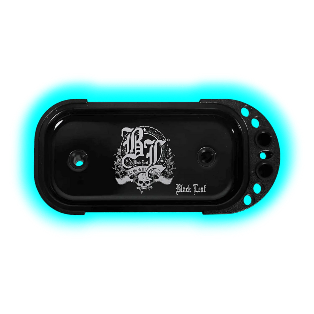 Black Leaf Rolling Console In Weed We Trust 232 x 110mm