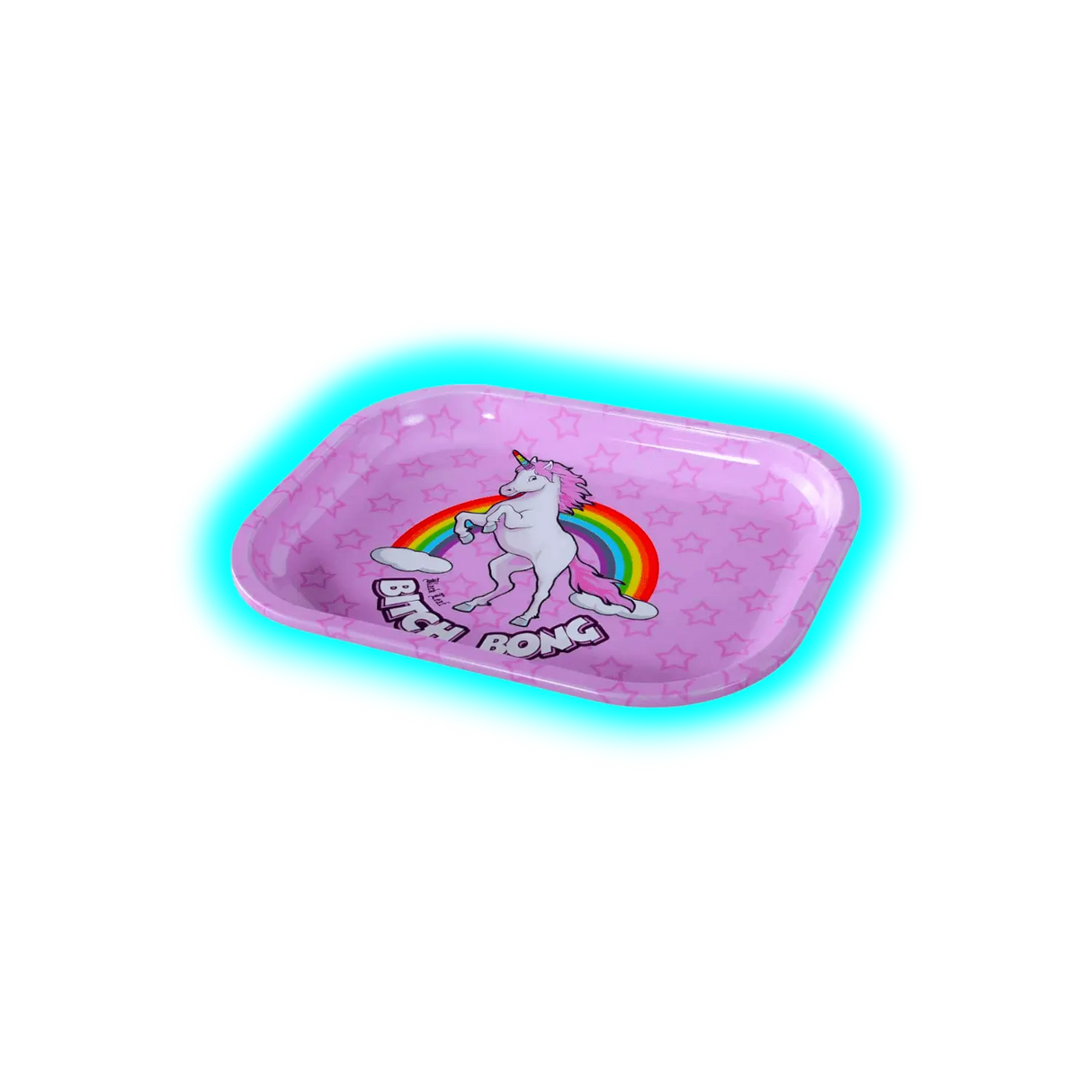 Black Leaf Rolling Tray S Bitch Bong 140 x 180mm