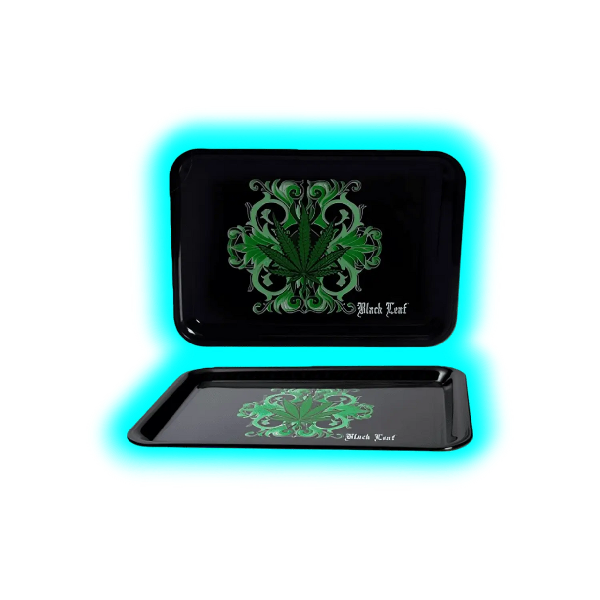 Black Leaf Rolling Tray S Leaf 175 x 125mm