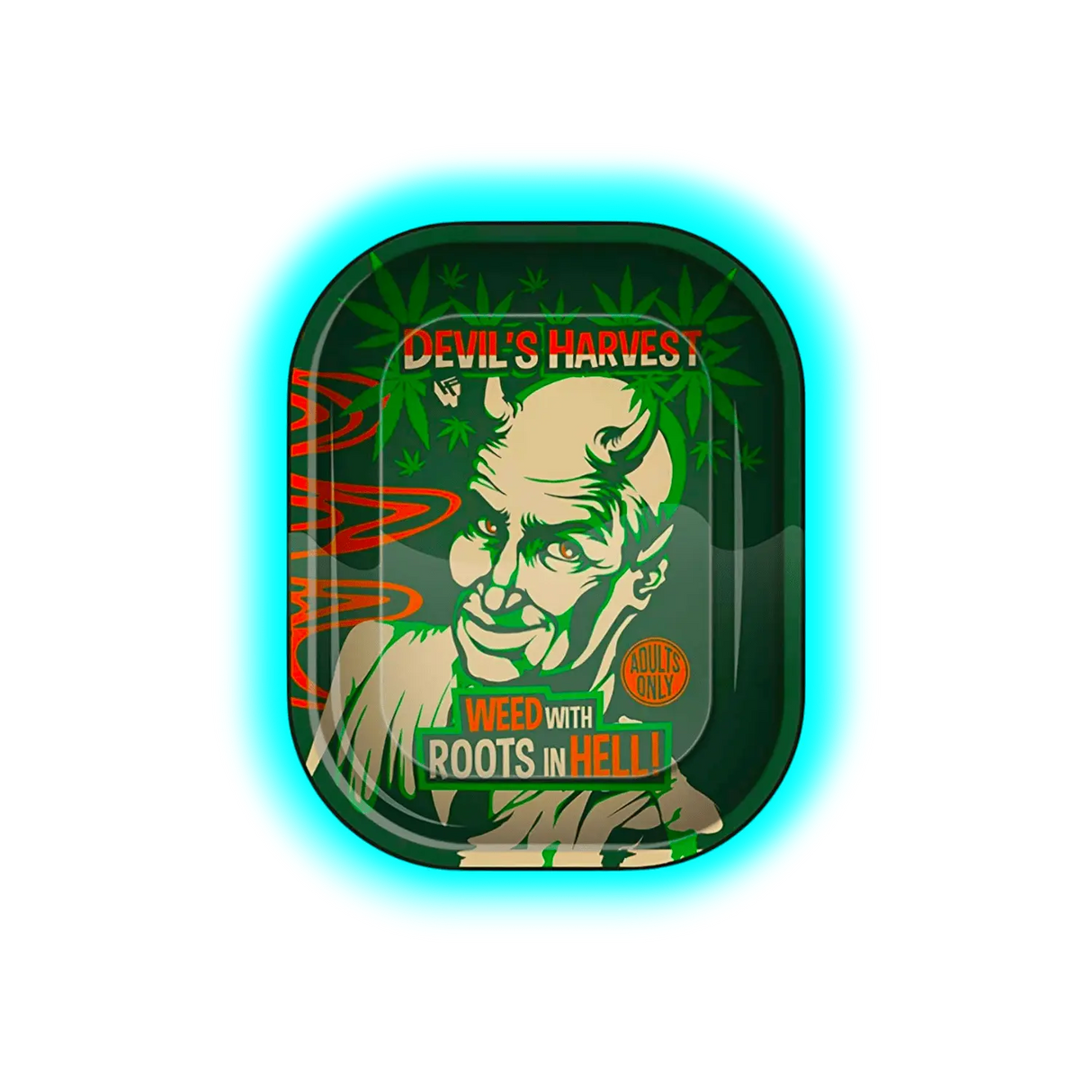 Black Leaf Rolling Tray S Reefer Madness 140 x 180mm