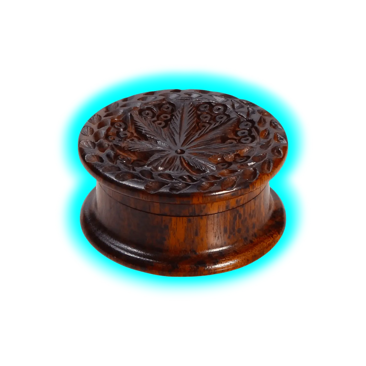 Black Leaf Rosewood Grinder 2Parts 45mm