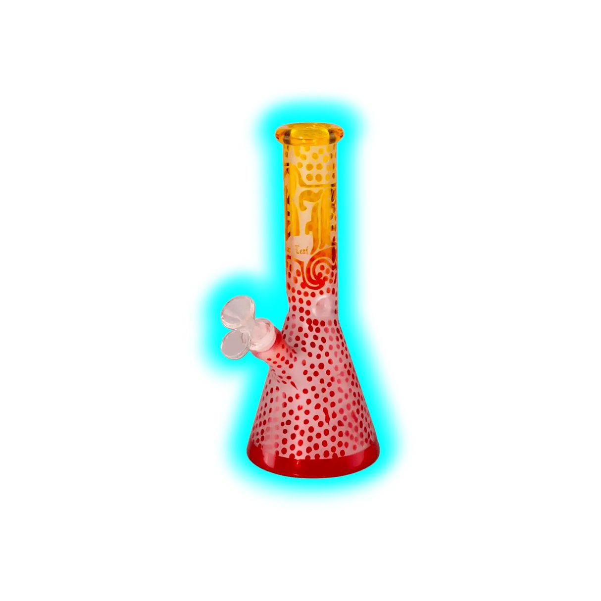 Black Leaf Sandblast Icebong 25cm