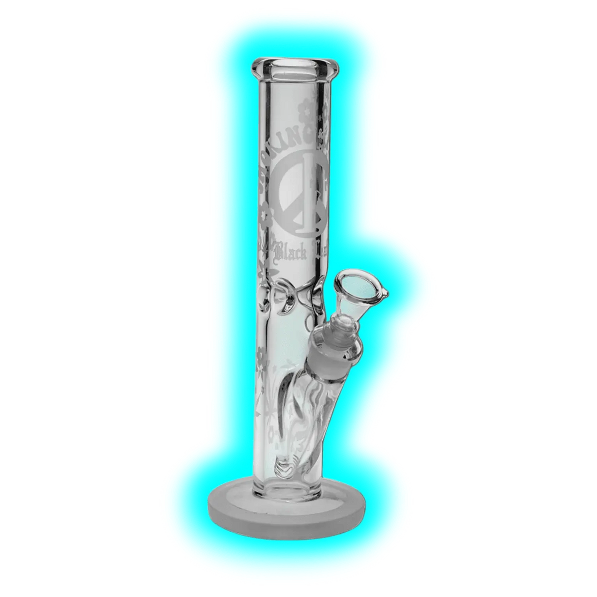 Black Leaf Smoking for Peace Glow in the Dark 35cm