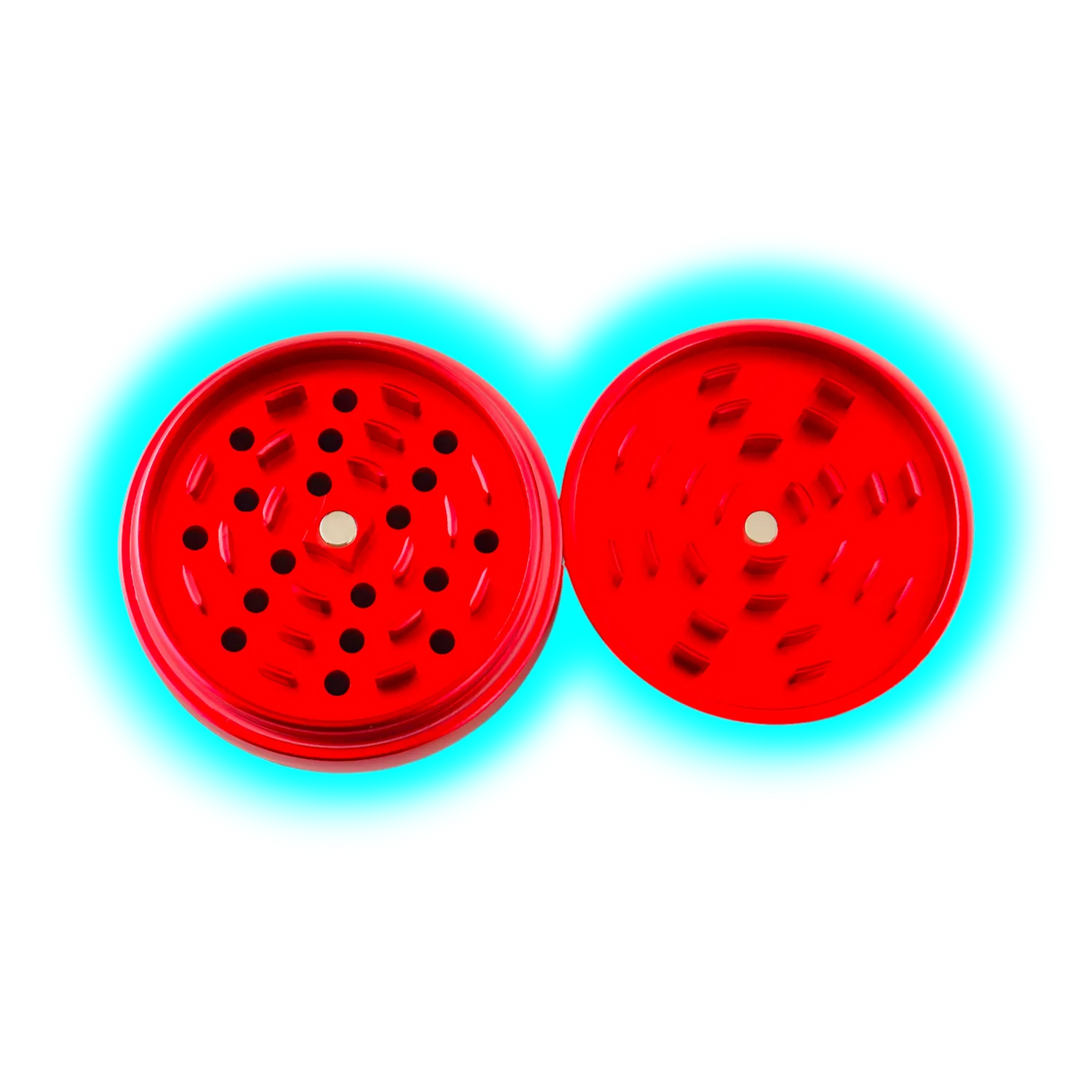 Black Leaf SPHERE Grinder 4 Parts Red
