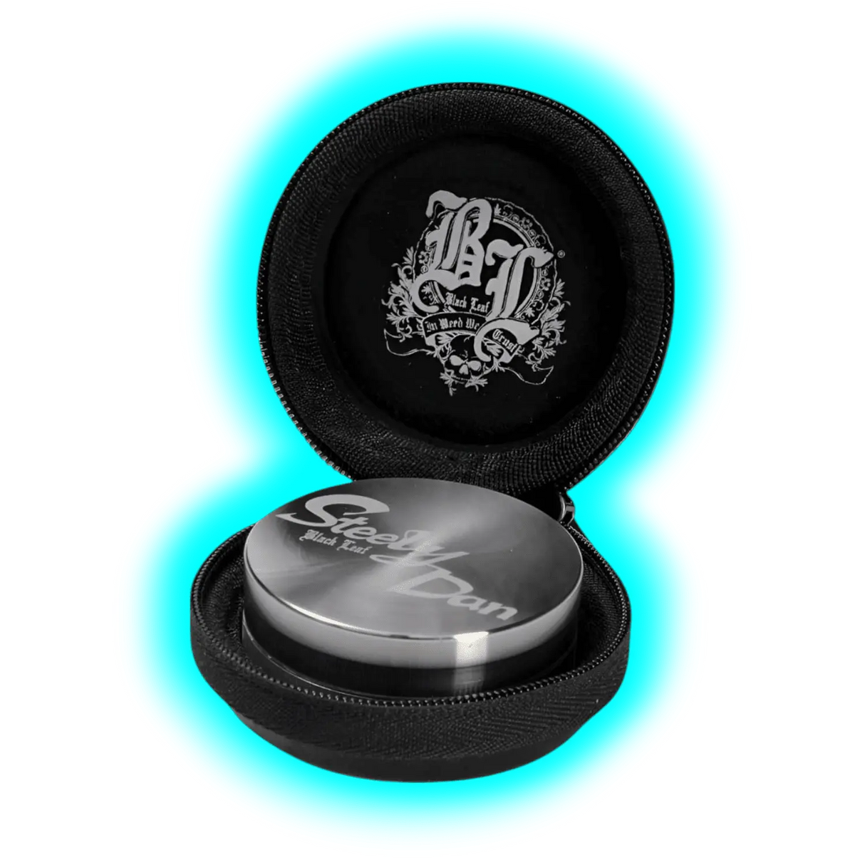 Black Leaf Stainless Steel Grinder Steely Dan 2 2part 35mm