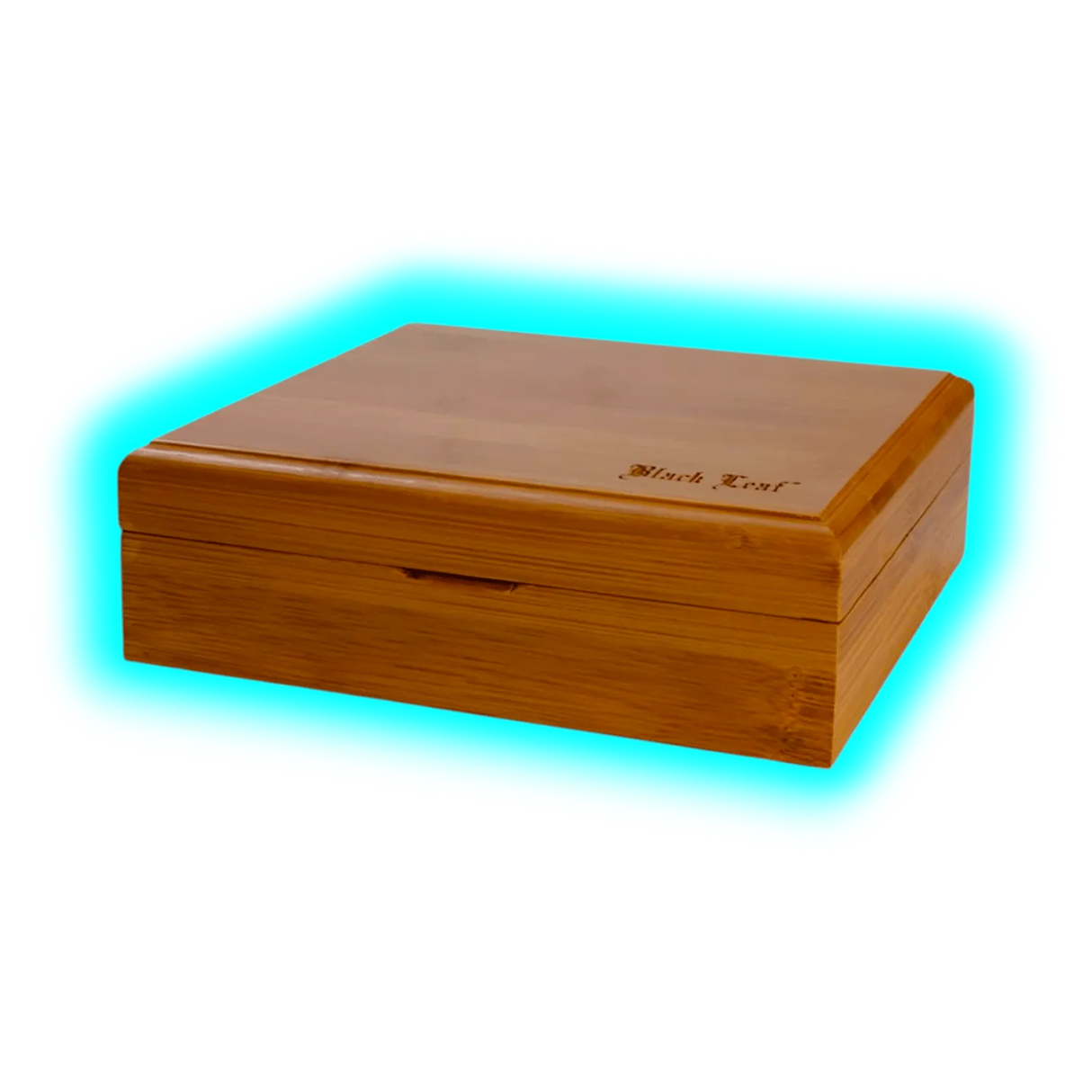 Black Leaf Stoner Box Bambus 180x165x58mm