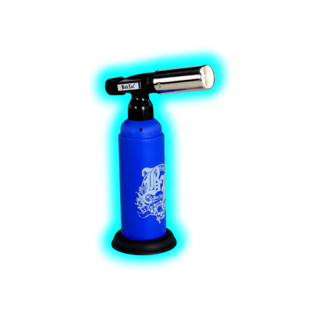 Black Leaf Torch Super Double Flame Lighter Blue
