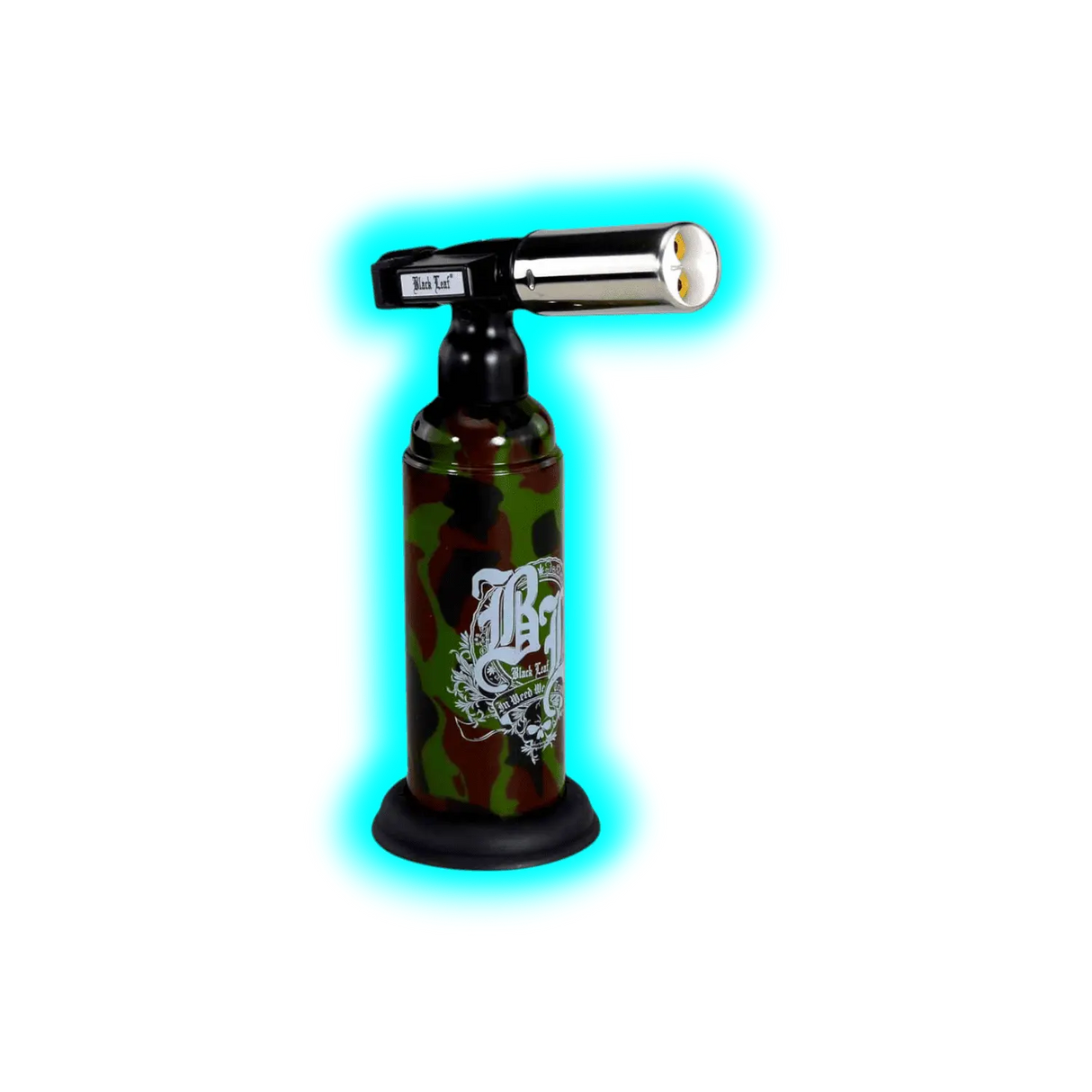 Black Leaf Torch Super Double Flame Lighter Camo