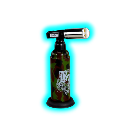 Black Leaf Torch Super Double Flame Lighter Camo