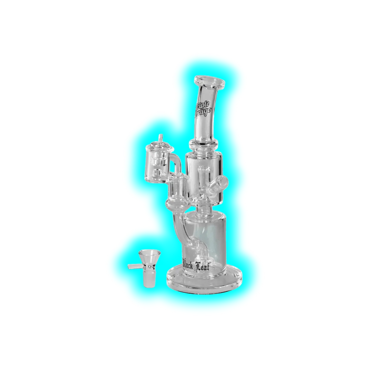 Black Leaf TRIPLE VERTIGO Bong Vantikick-System