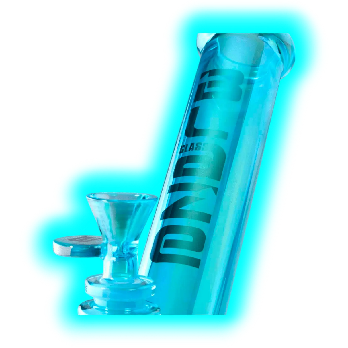 BLAZE Gear Bong Rainbow/Metallic Effect Blue 31cm