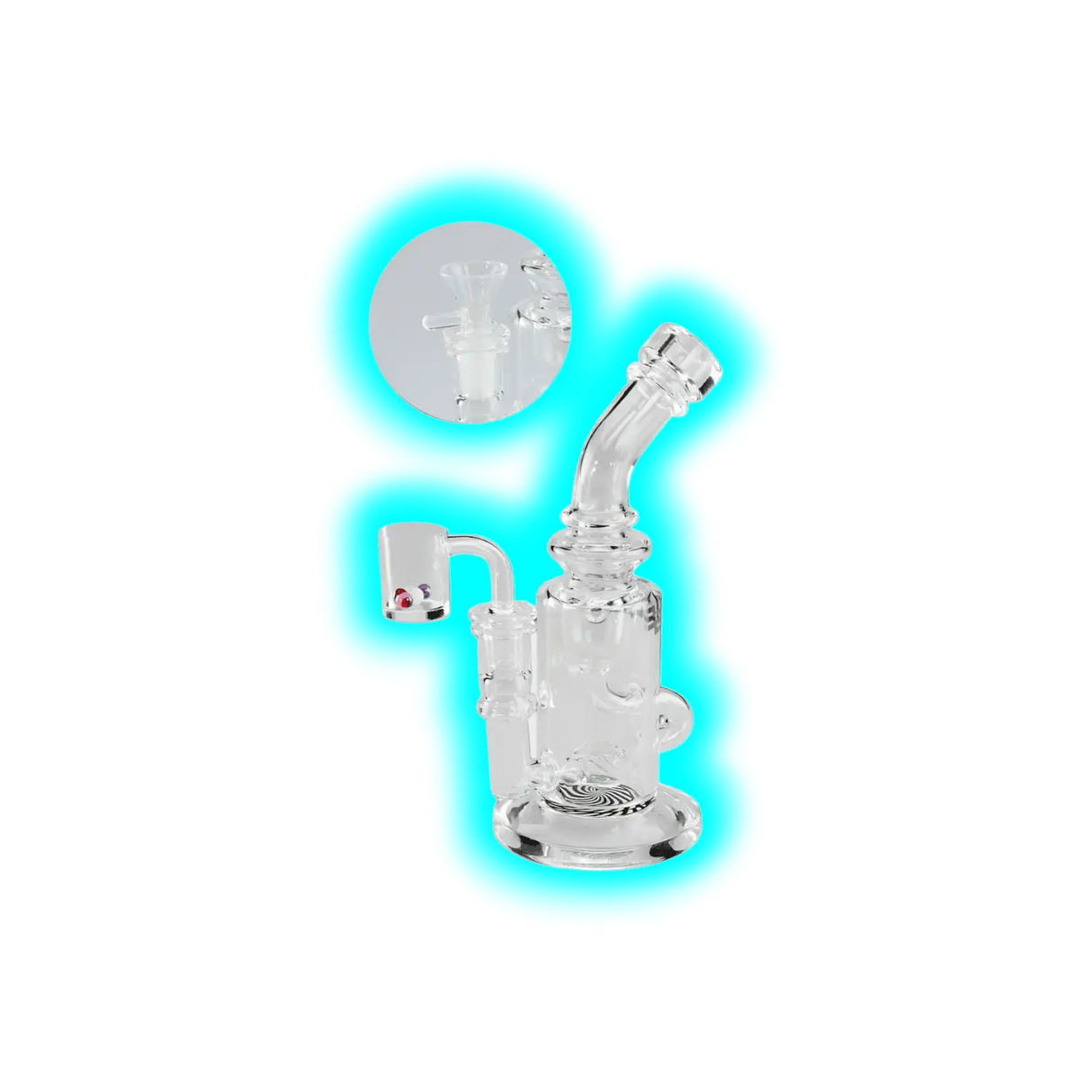 Blaze Glass Recyclebong Herb and Oil