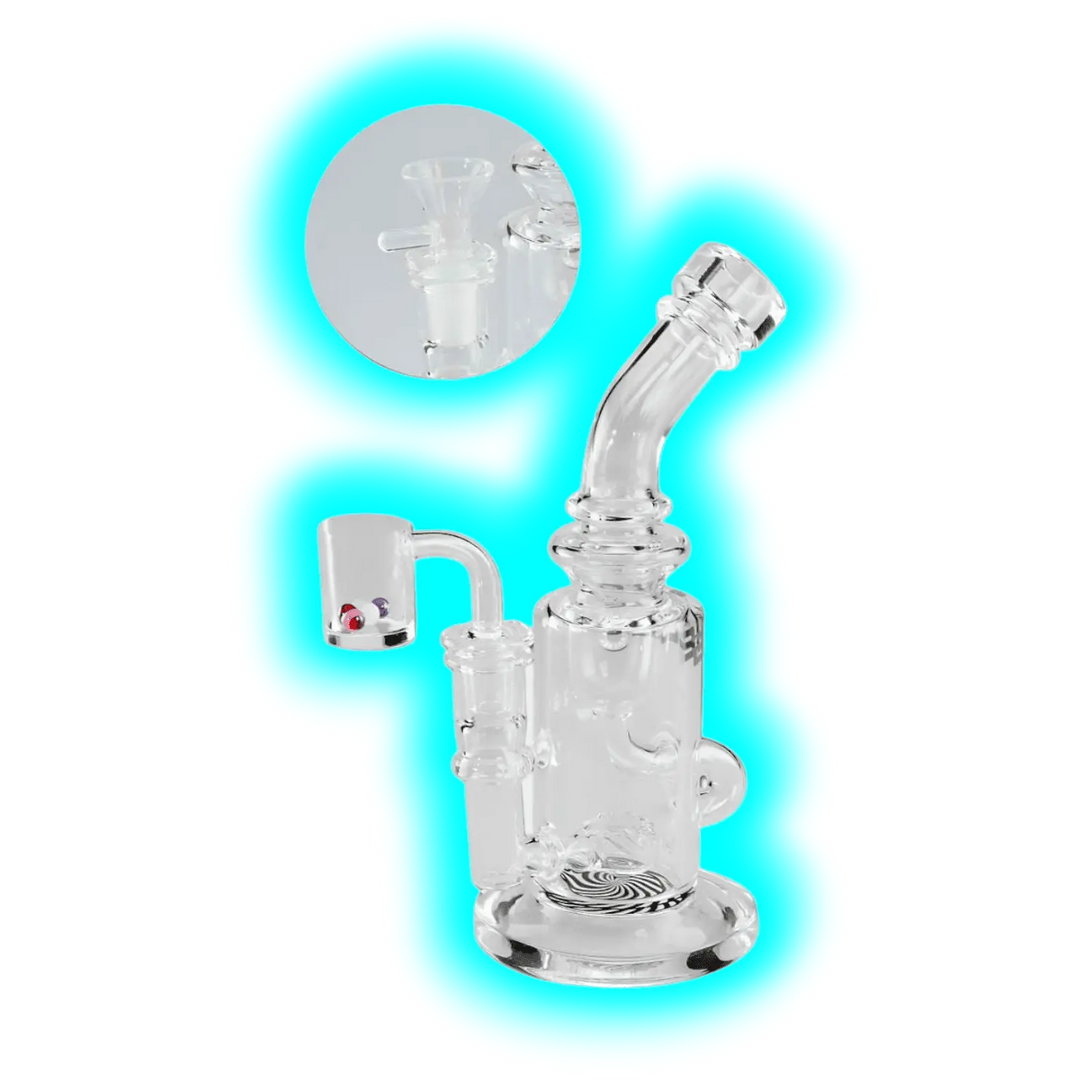 Blaze Glass Recyclebong Herb and Oil