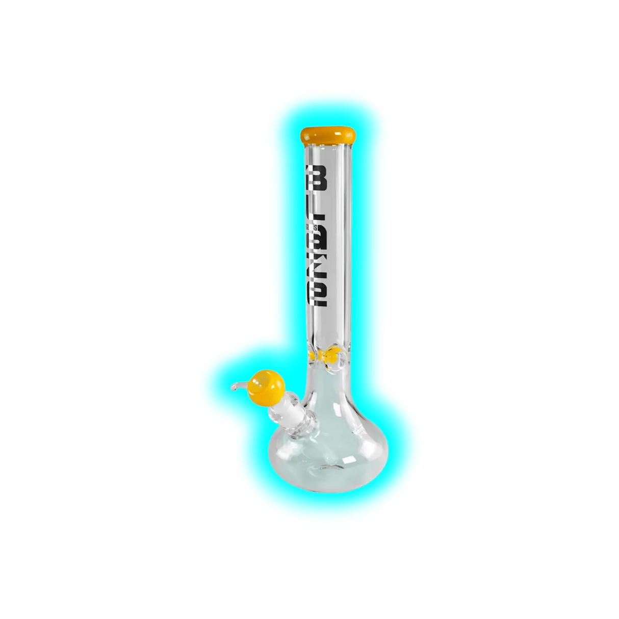 Blaze Ice Bong mit Bauch Gelb NS19