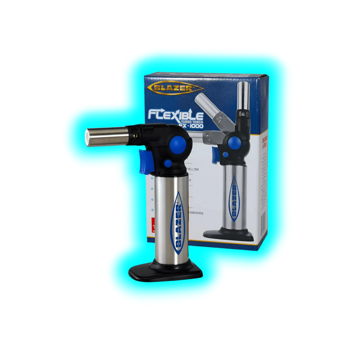 Blazer Flexible Turbo Torch Dual Flame Blue