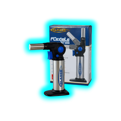 Blazer Flexible Turbo Torch Dual Flame Blue