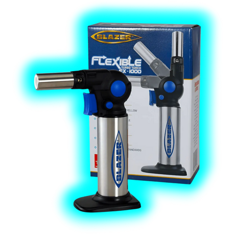 Blazer Flexible Turbo Torch Dual Flame Blue