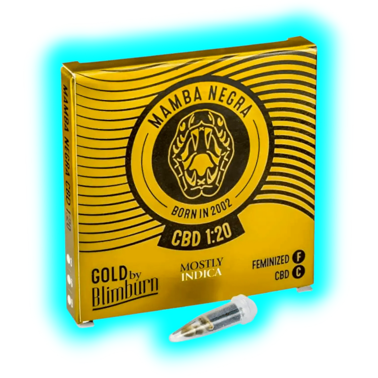 BlimBurn Seeds Mamba Negra Fem. CBG 3Pcs