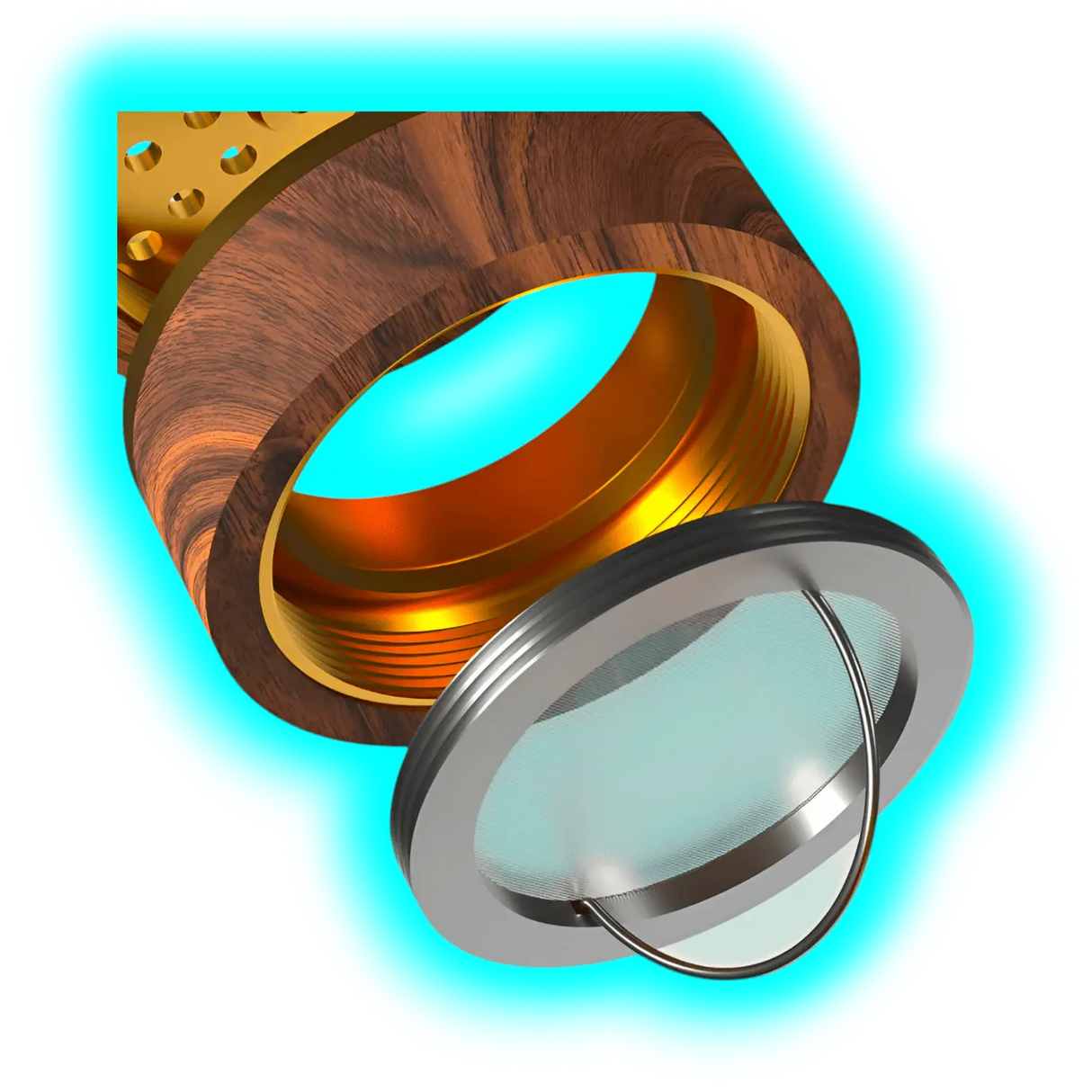 Bloomint Walnut Grinder 4Parts 63mm