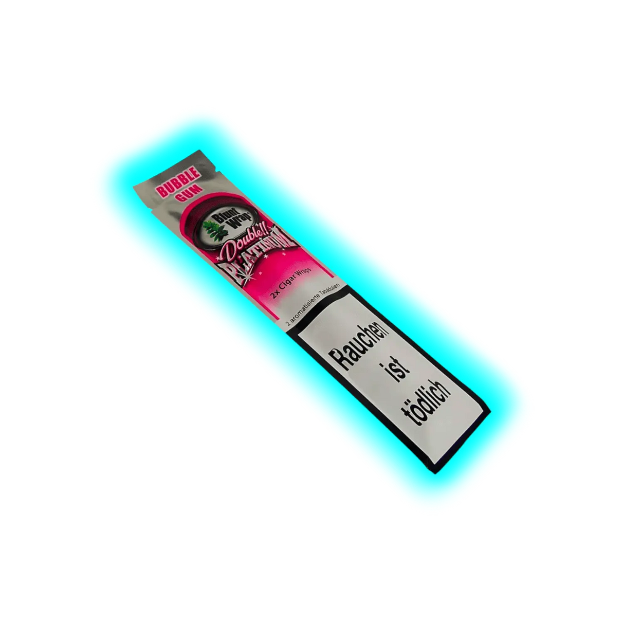 Blunt Wraps Double Platinum Bubblegum 2 in 1