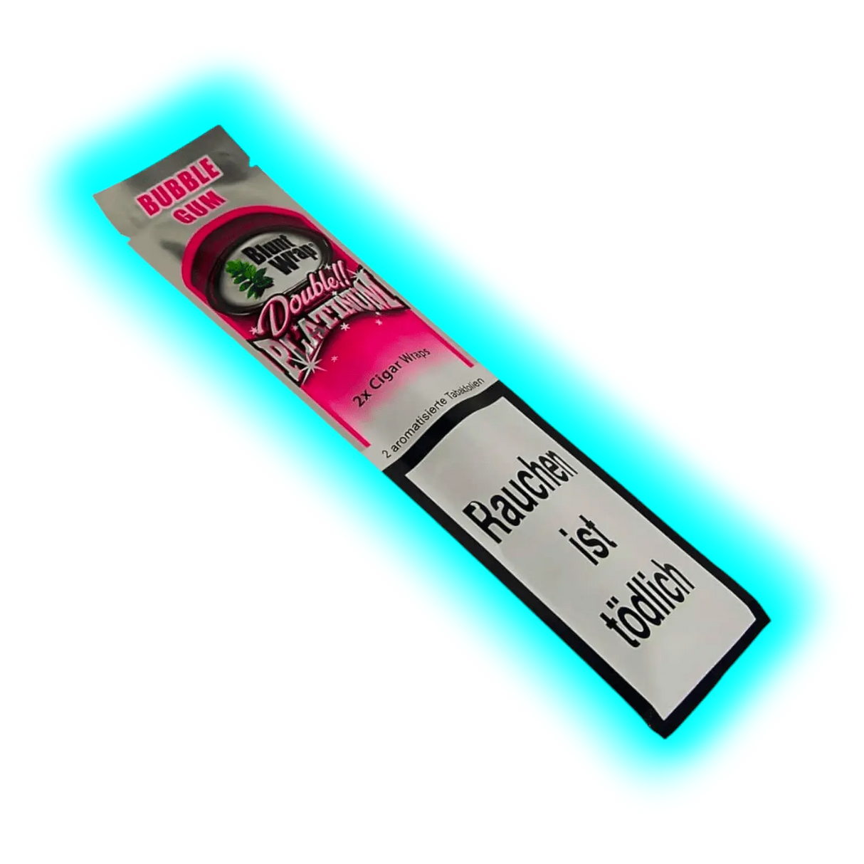 Blunt Wraps Double Platinum Bubblegum 2 in 1