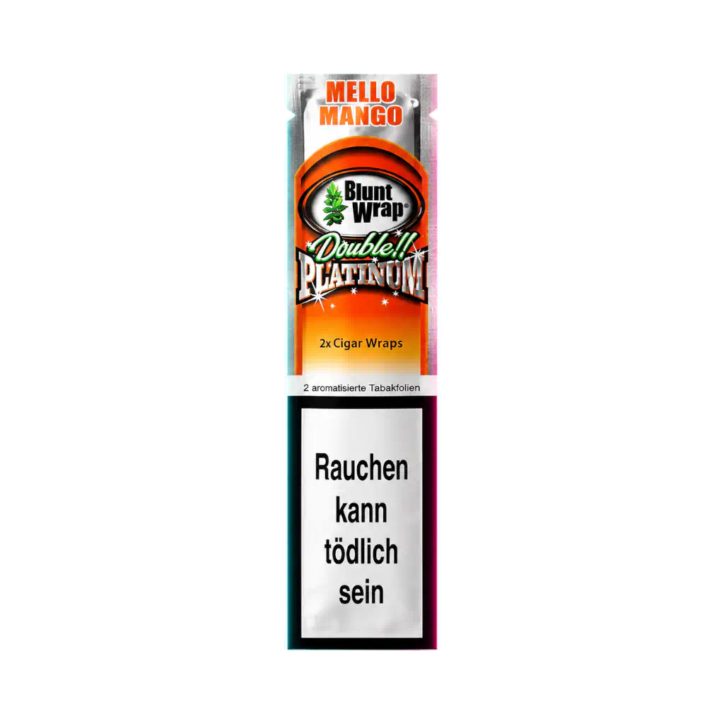 Blunt Wraps Double Platinum Mello Mango 2 in 1