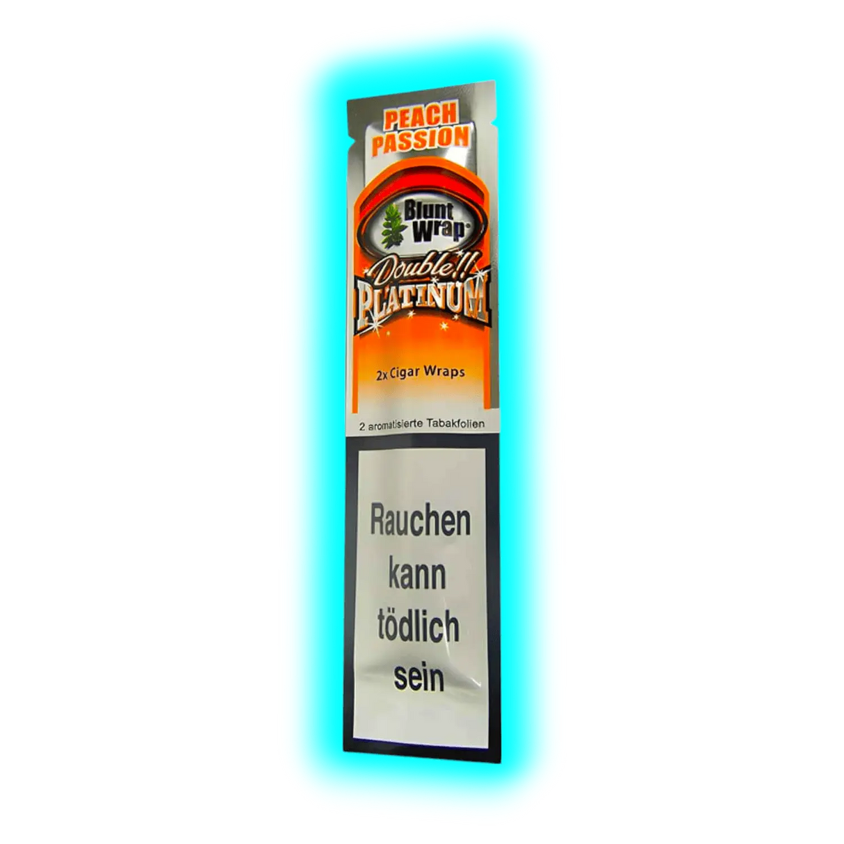 Blunt Wraps Double Platinum Peach Passion 2 in 1