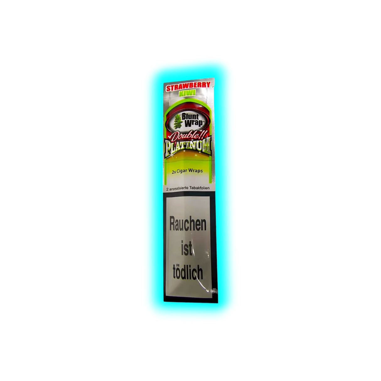Blunt Wraps Double Platinum Strawberry Kiwi 2 in 1