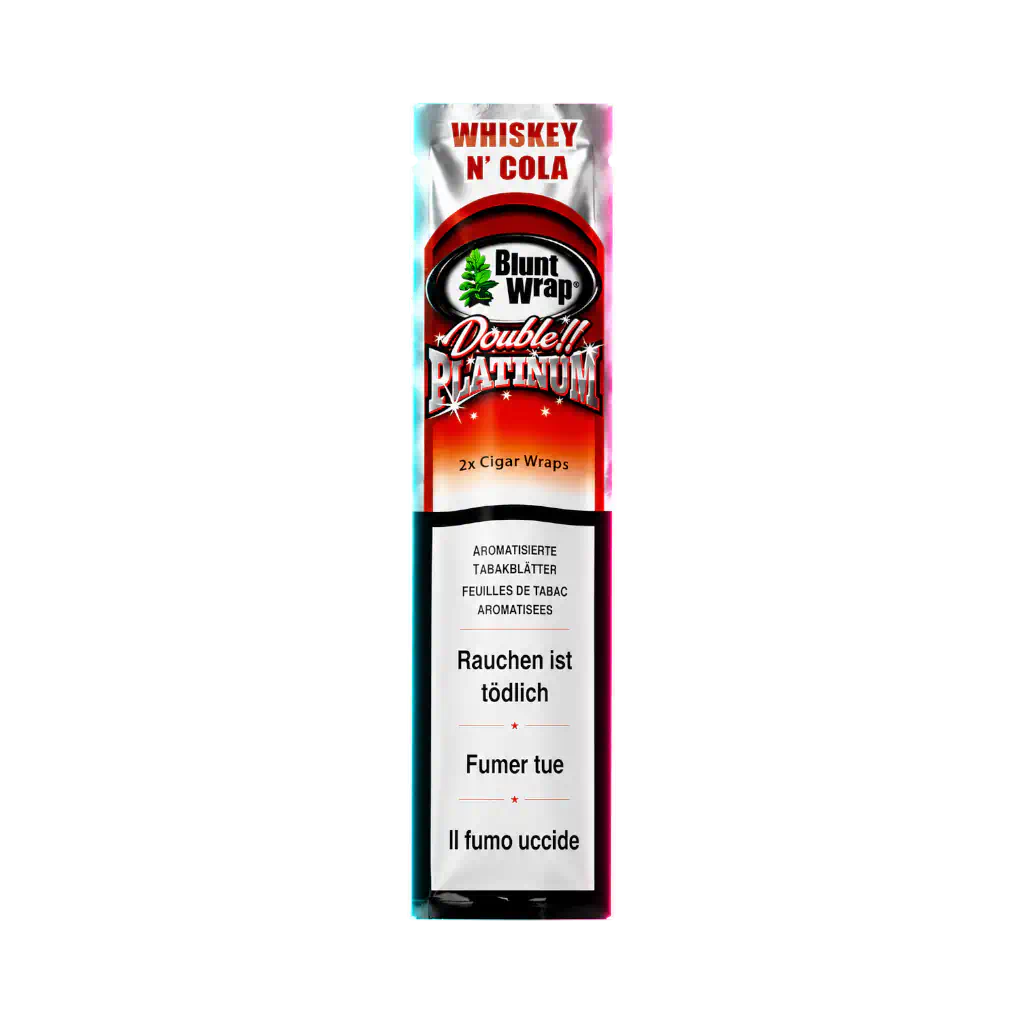 Blunt Wraps Double Platinum Whiskey'n'Cola 2 in 1