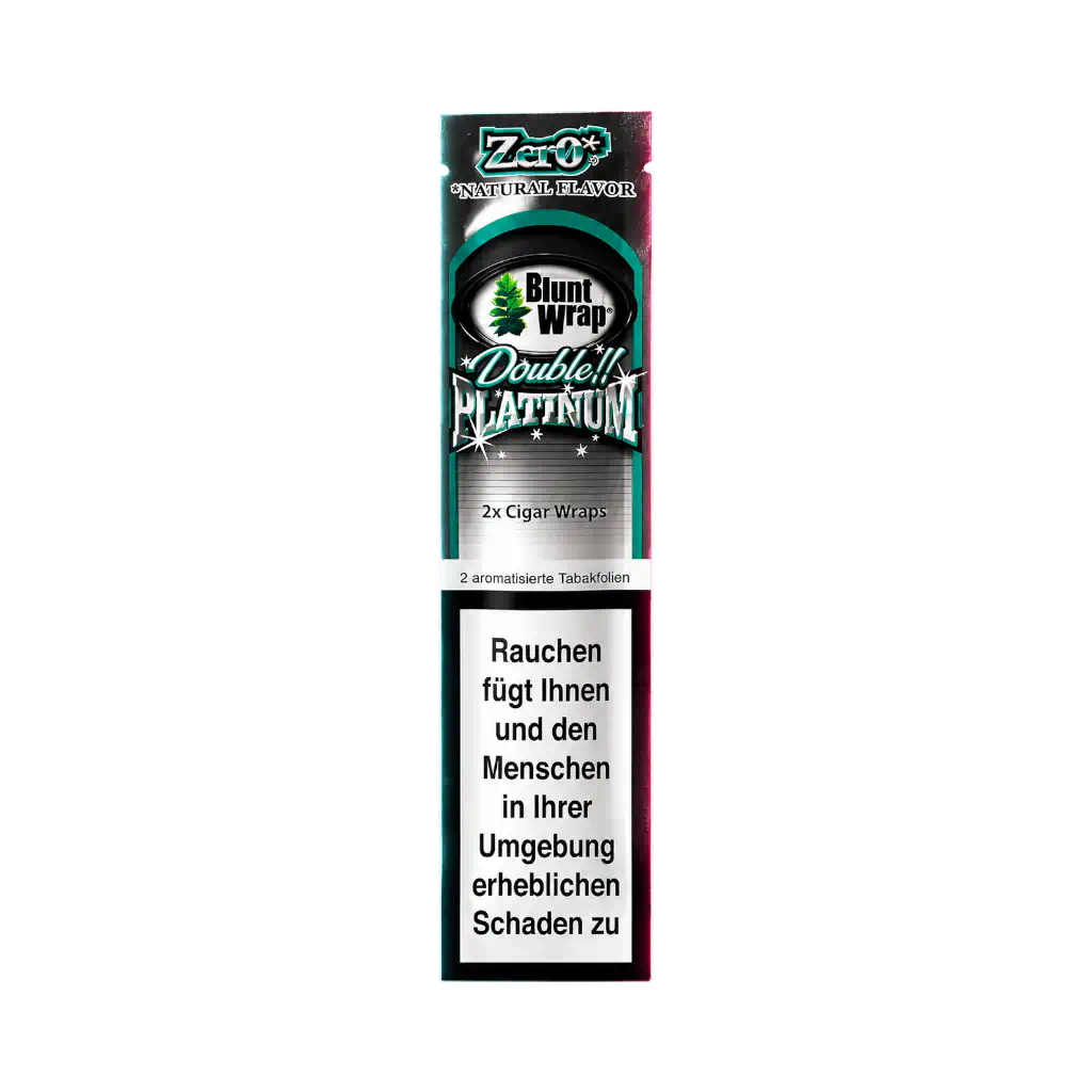 Blunt Wraps Double Platinum Zero 2 in 1