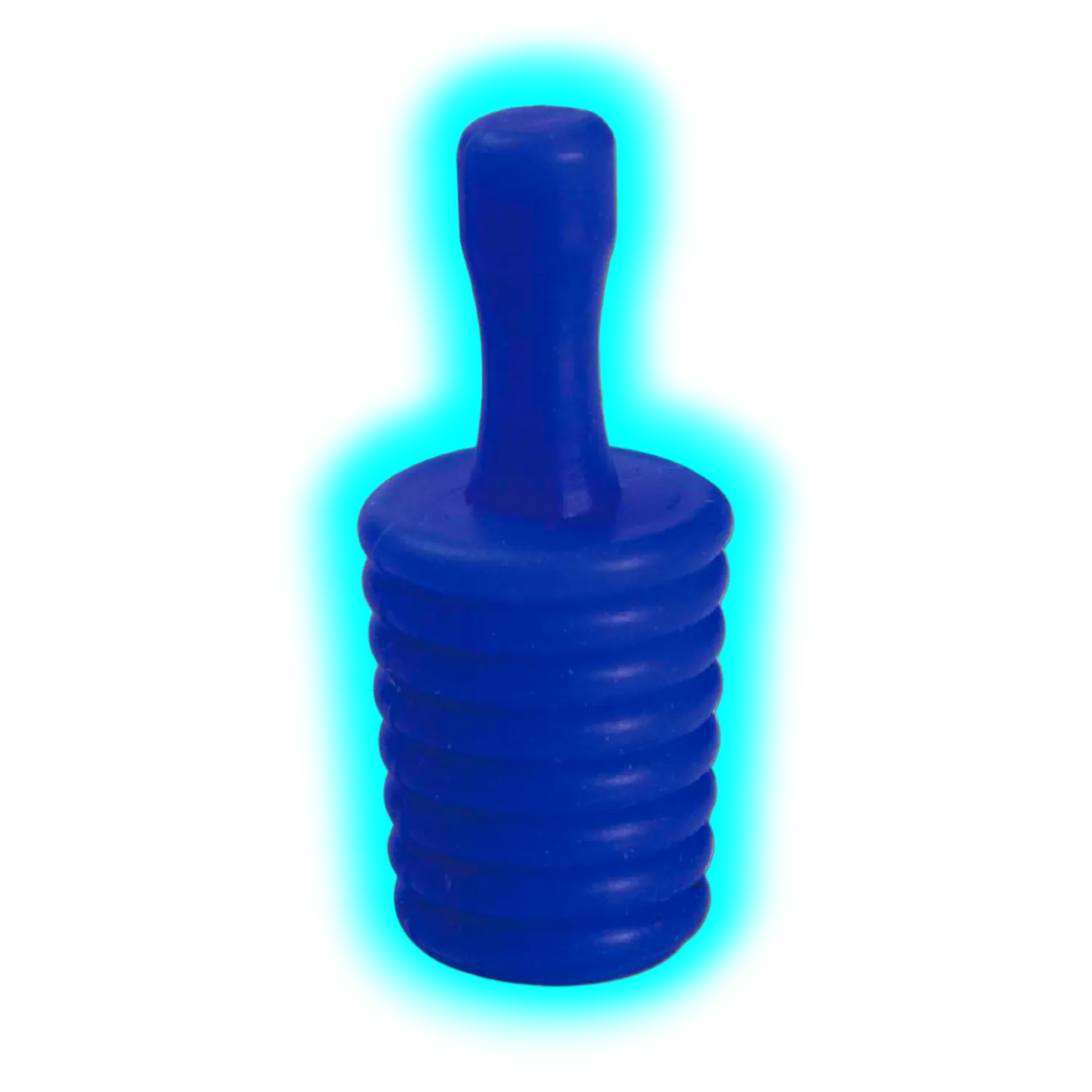 Bong Joint Plug Silicone Blue NS14