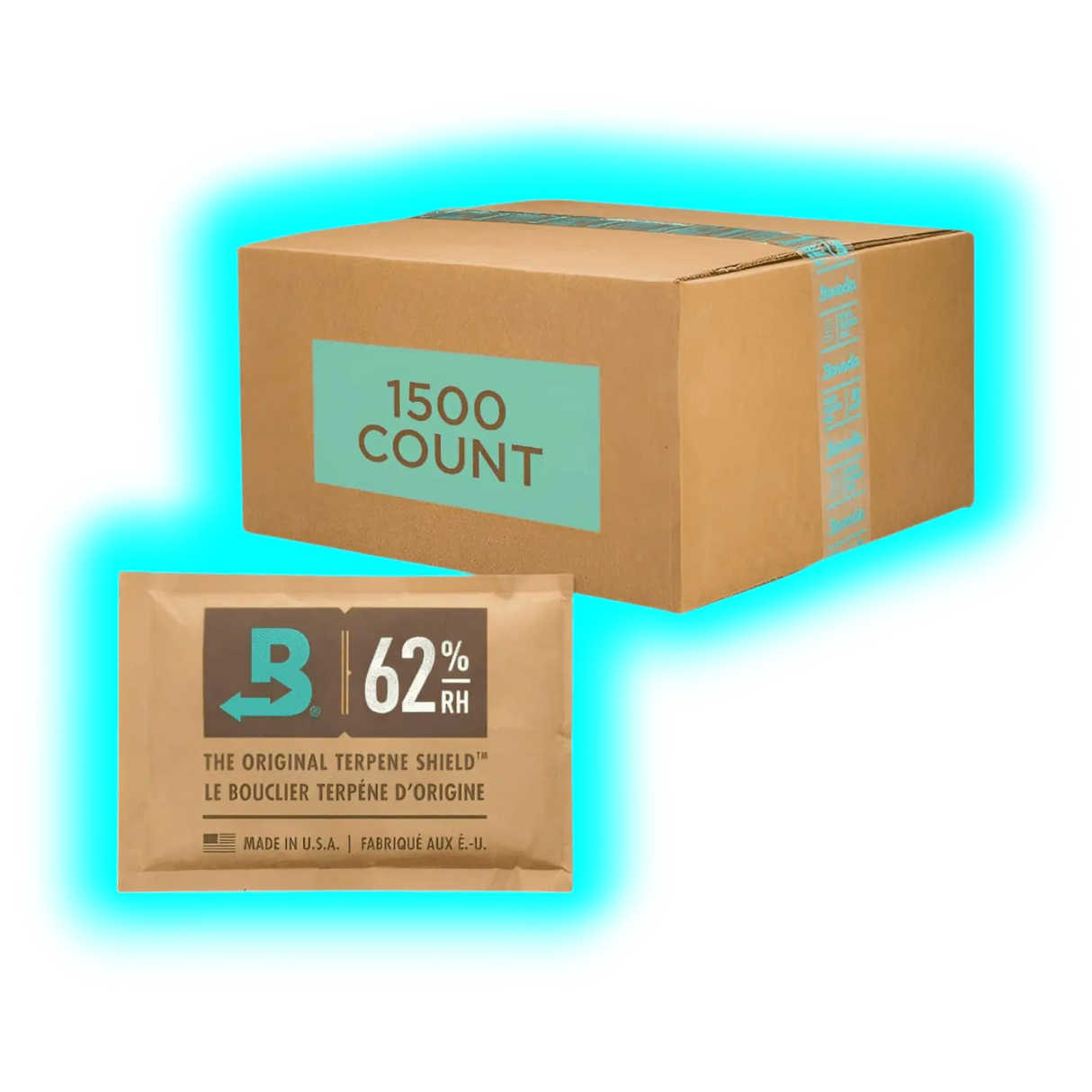 Boveda 62% Humidy Pack 2g 1500pcs