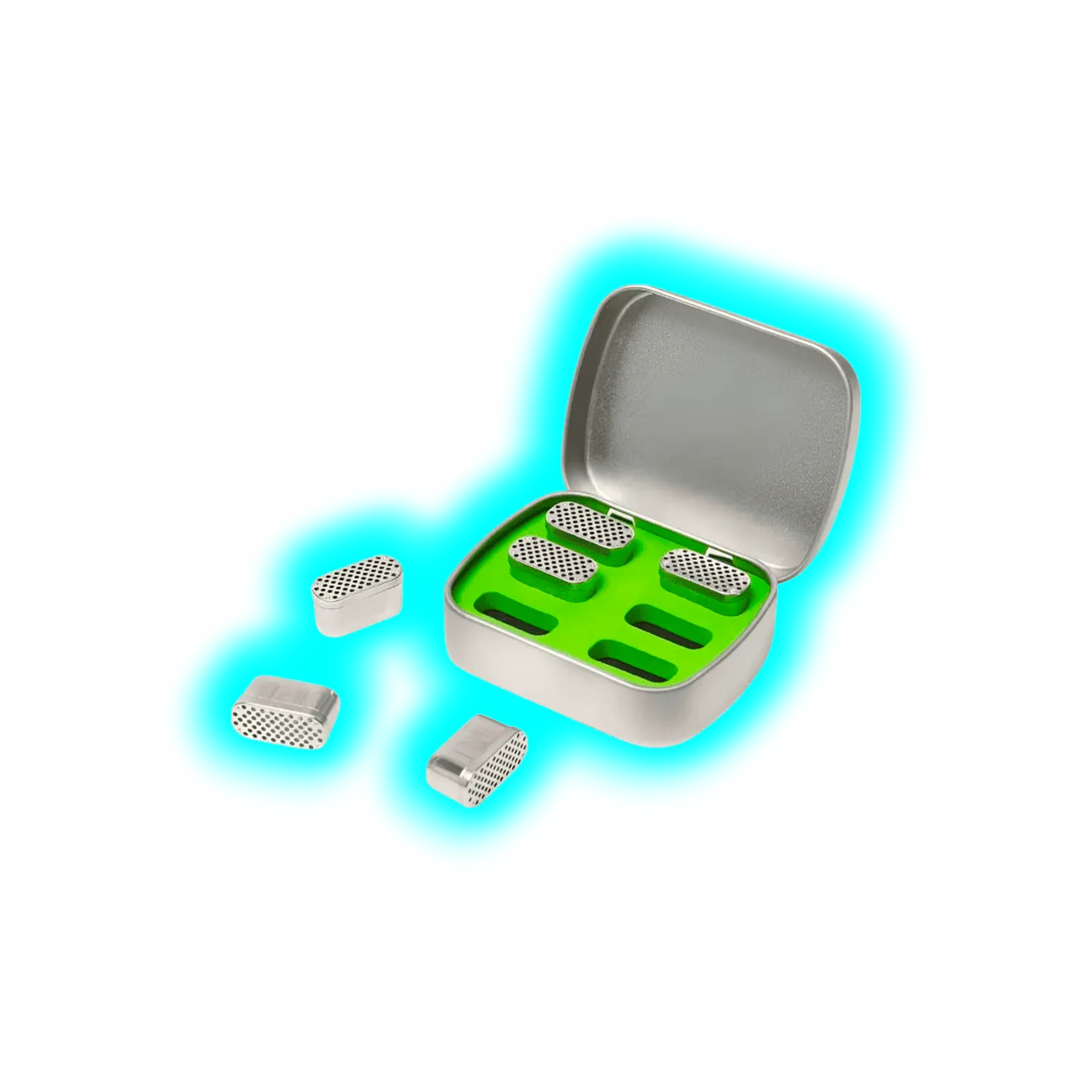 Bud Kups Dosing Capsules Bud Case Bundle for Pax with 6pcs