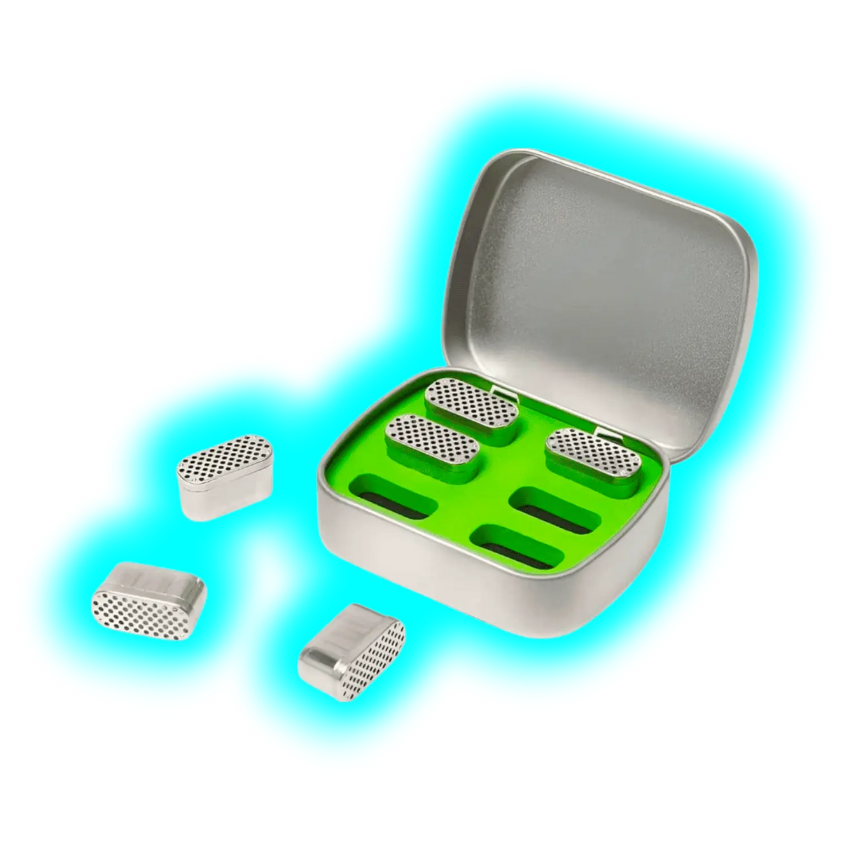 Bud Kups Dosing Capsules Bud Case Bundle for Pax with 6pcs