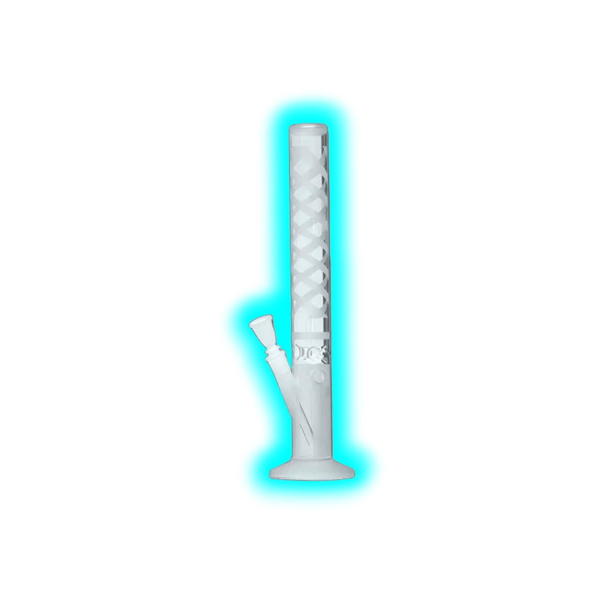 Bullet Bong Zylinder mit sandgestrahltem Muster