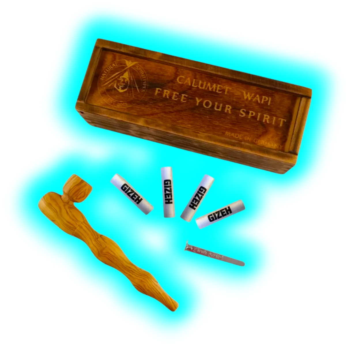 Calumet Wapi Olive 125mm