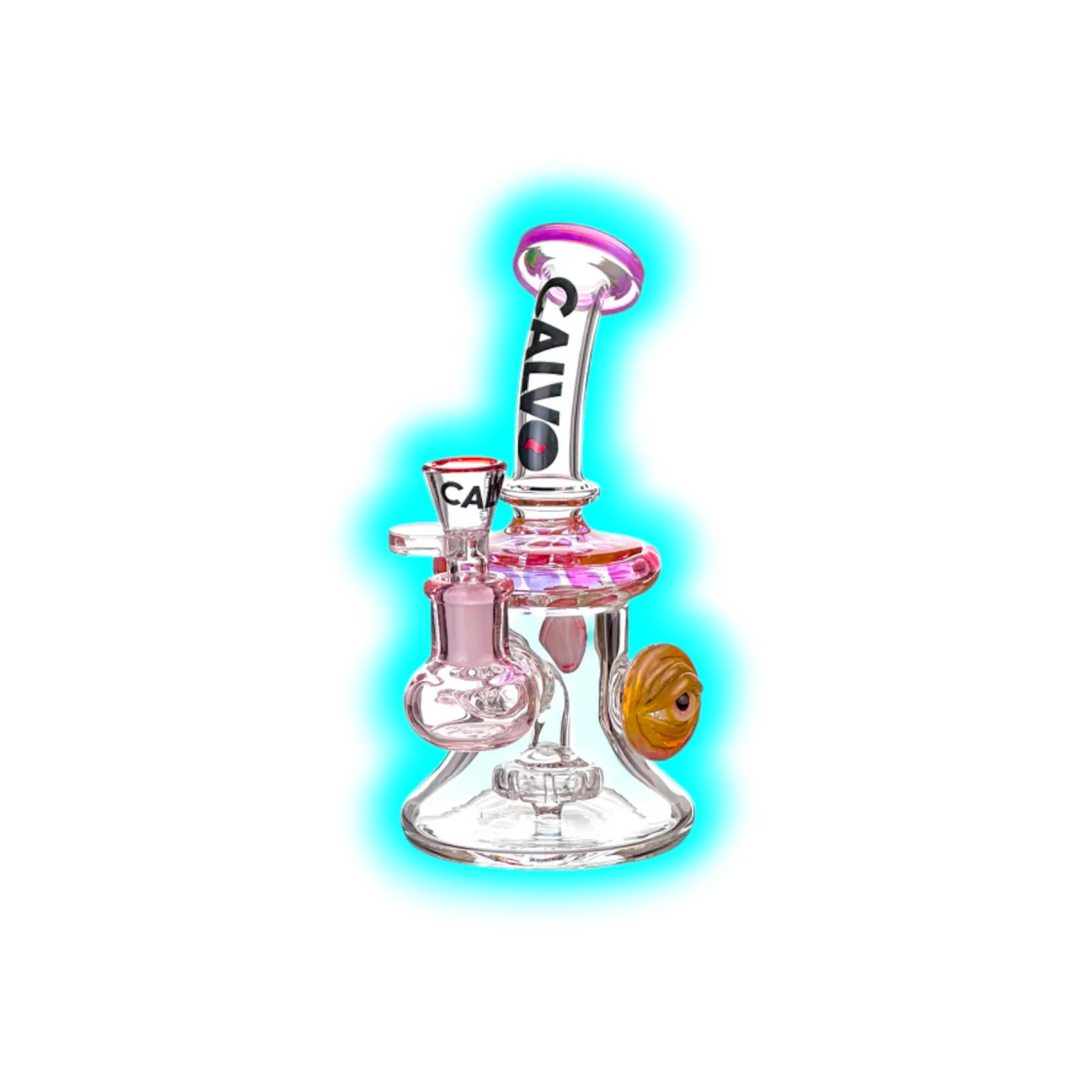 Calvo Dual Eye Dab Rig Purple