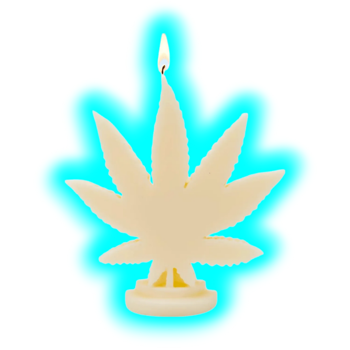 Candle Bea Cannabis Leaf Candle