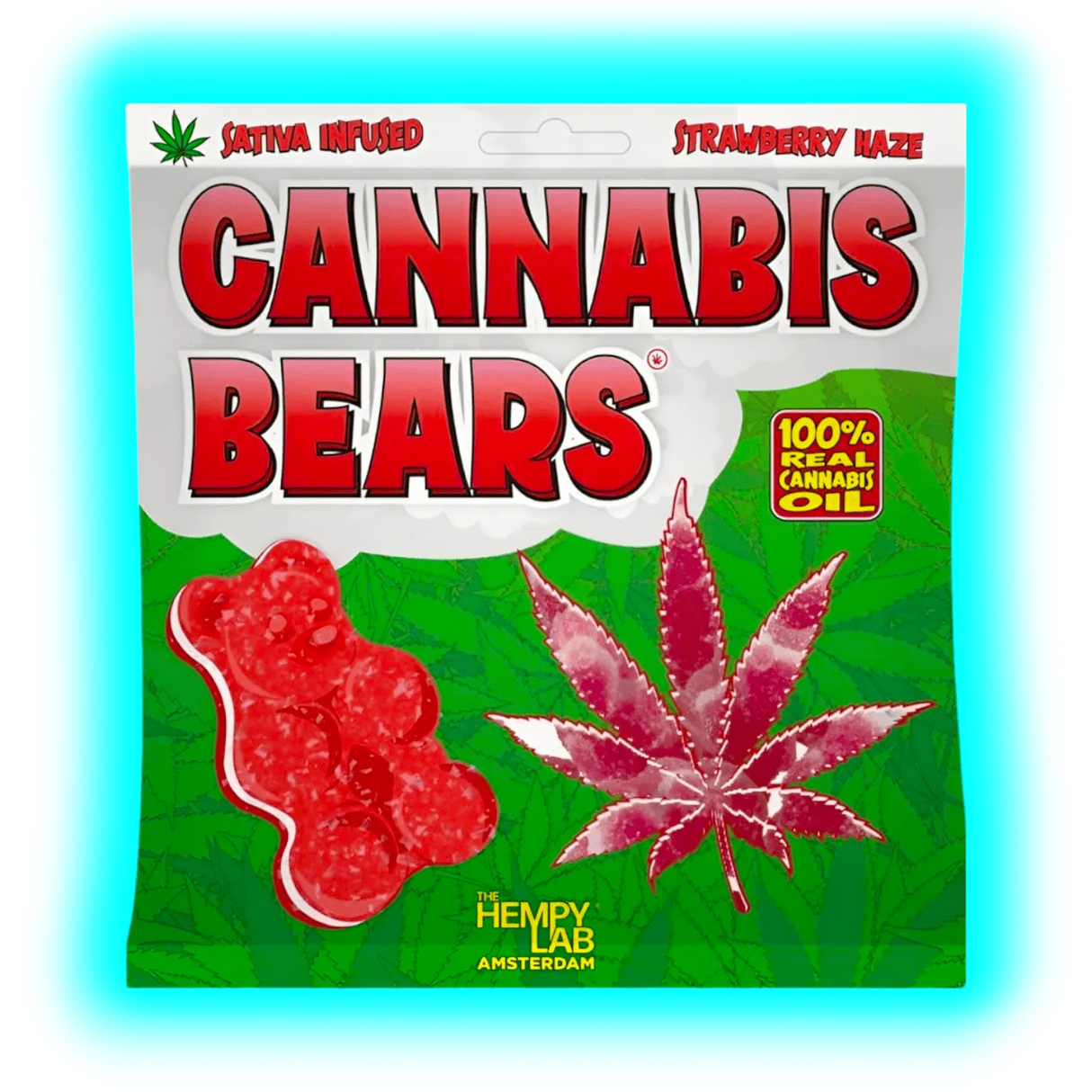 Cannabis Bears Strawberry Haze 100g