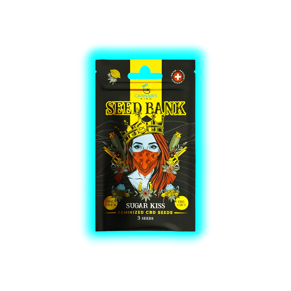 Cannabis King Sugar Kiss Seeds 3pcs