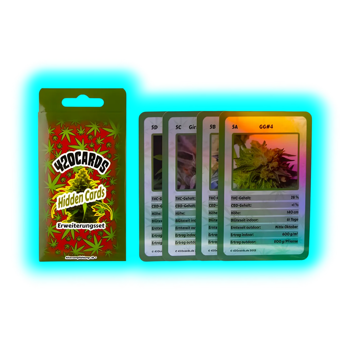 Cannabis Quartett 420 Cards