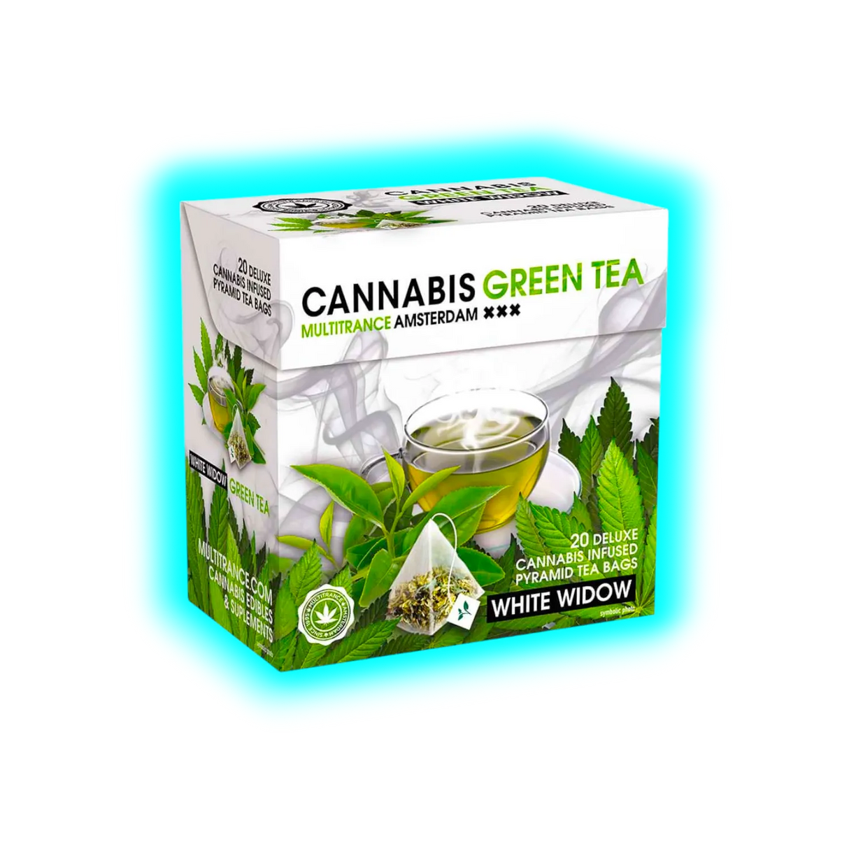 Cannabis Tea - Pyramid White Widow Tea - 20 x 1,5g