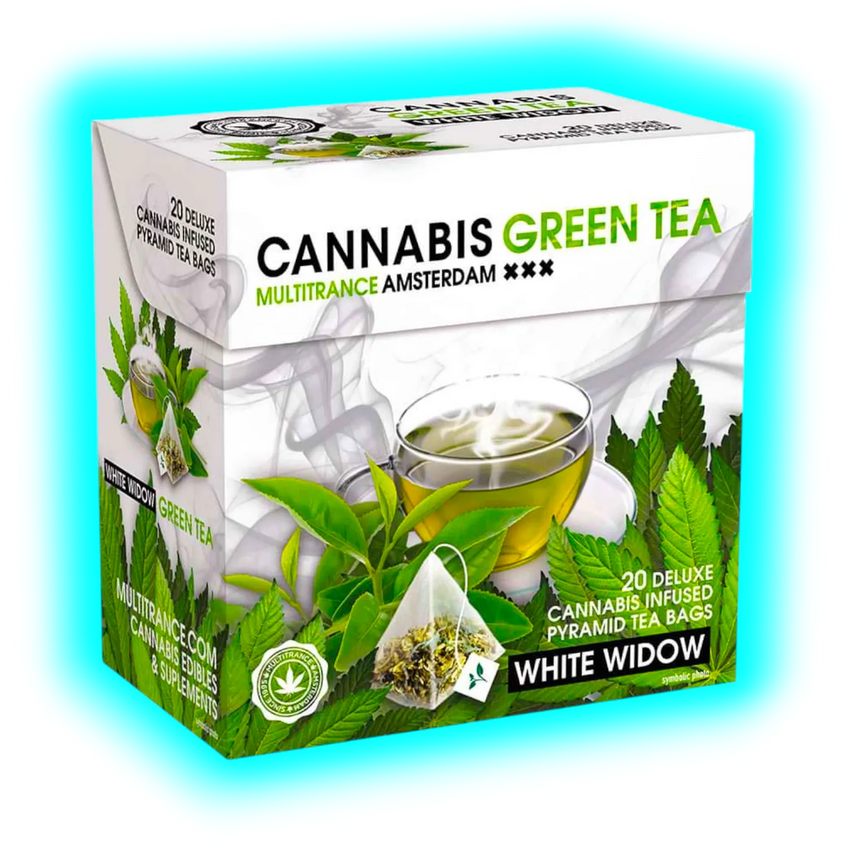 Cannabis Tea - Pyramid White Widow Tea - 20 x 1,5g