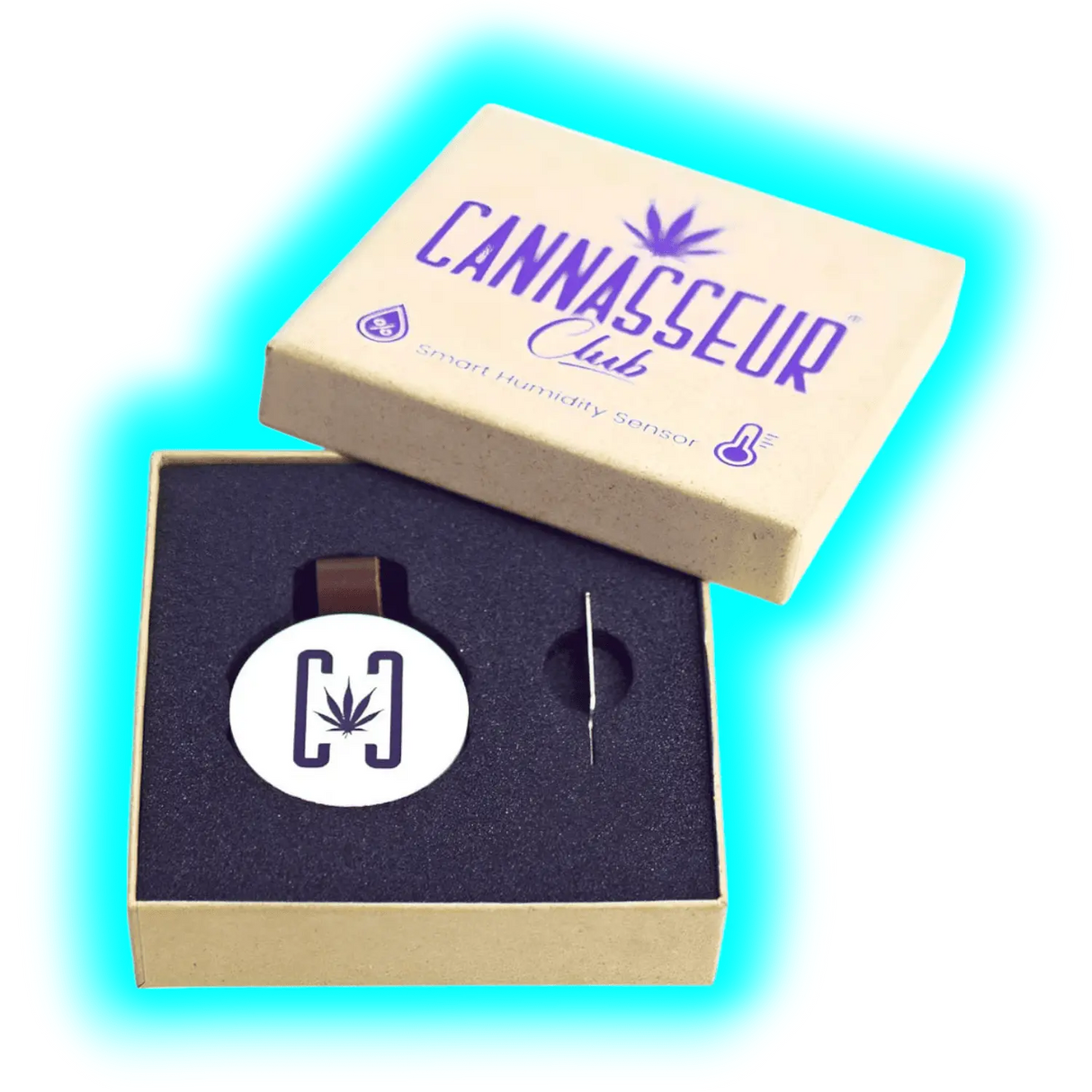 CANNASSEUR Club Humidor XXLarge mit Smart Humidity Sensor